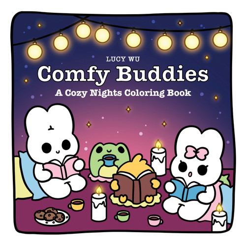 Comfy Buddies: A Cozy Nights Coloring Book by Lucy Wu, 9780486857565