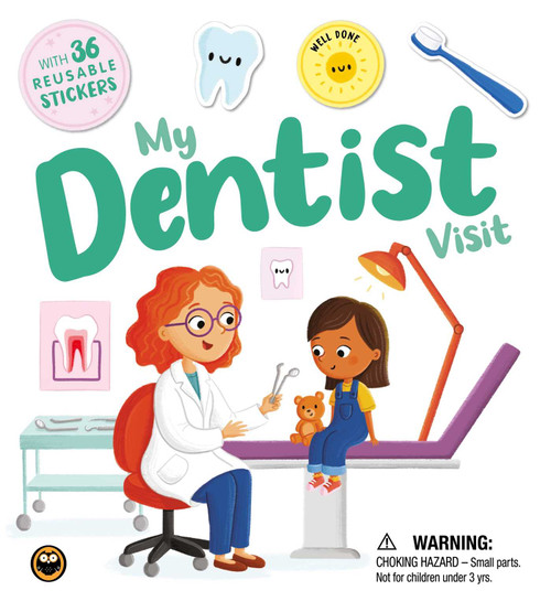My Dentist Visit (with 36 Reusable Stickers) by IglooBooks, Sophie  Kent, 9781805852070
