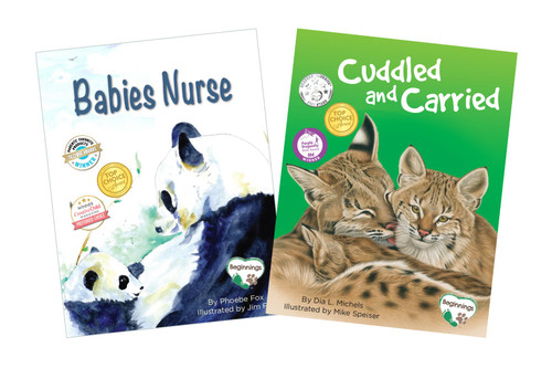 Nurtured and Nuzzled Book Set by Dia L. Michels, Phoebe Fox, Mike Speiser, Jim Fox, Wesley Davies, 9781930775459