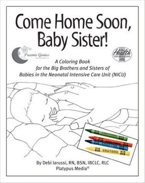 Come Home Soon, Baby Sister! (5-pack with crayons) by Debi Iarussi, Crystal Nobles, 9781930775909