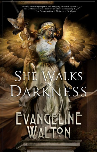 She Walks in Darkness by Evangeline Walton, 9781616961336