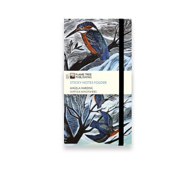 Angela Harding: Suffolk Kingfishers Flame Tree Sticky Notes Folder by Flame Tree Studio, 9781806942305