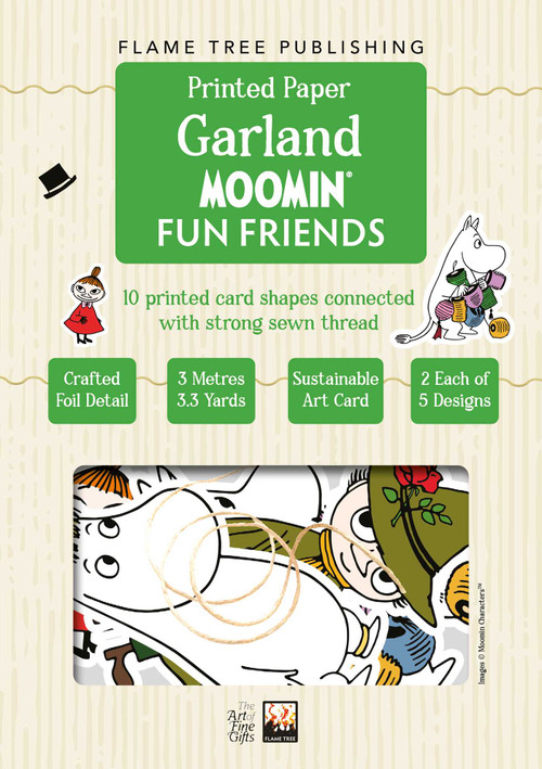 Moomin Fun Friends Paper Garland by Flame Tree Studio, 9781806942312