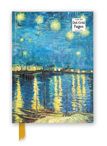 Vincent van Gogh: Starry Night over the Rhône (Foiled Dot Grid Journal) by Flame Tree Studio, 9781806942534