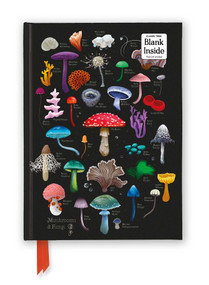 Anna Stead: Mushrooms & Fungi (Foiled Blank Journal) by Flame Tree Studio, 9781806942565