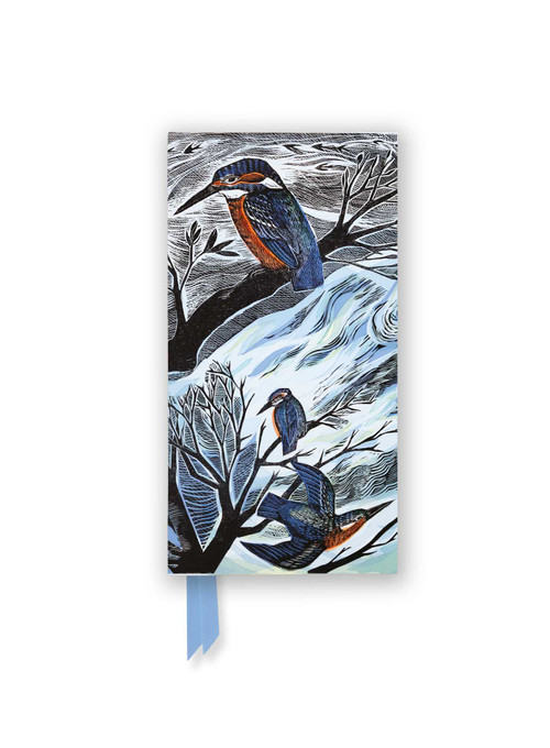 Angela Harding: Suffolk Kingfishers (Foiled Slimline Journal) by Flame Tree Studio, 9781835629727
