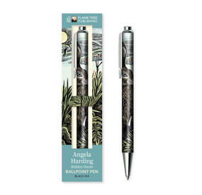Angela Harding: Hidden Hares Boxed Decorative Ballpoint Pen by Flame Tree Studio, 9781835629802