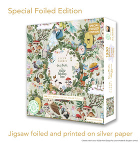 Special Edition Adult Foiled Jigsaw Puzzle Enid Blyton & Fleur Harris: The Magic Faraway Tree (1000-pieces. Ethical, Sustainable, Earth-friendly) by Flame Tree Studio, 9781835629840