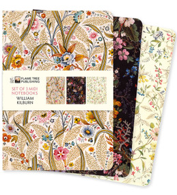 William Kilburn Gallery Set of 3 Midi Notebooks by Flame Tree Studio, 9781835629864