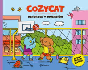 Cozy Cat 10. Deportes y diversión / Cozy Cat 10. Sports and Fun (Feel-Good Coloring Books) (Spanish Edition) by Estudio PE S.A.C., 9786073934879