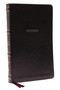 NKJV, Thinline Bible, Leathersoft, Black, Red Letter, Comfort Print (Holy Bible, New King James Version) by Thomas Nelson, 9780785234432