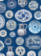 Colonial Williamsburg Blue and White American Style Wrapping Paper Book by The Colonial Williamsburg Foundation, 9781523538577