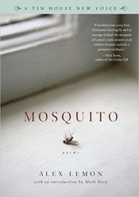 Mosquito (Poems) by Alex Lemon, 9780977312740