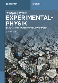 Statistik, Festkörper, Materialien (German Edition) by Wolfgang Pfeiler, 9783111633107