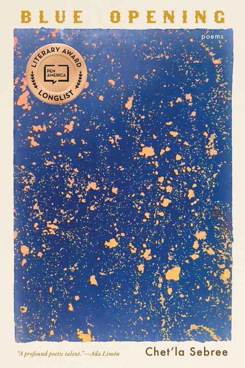 Blue Opening (Poems) by Chet'la Sebree, 9781963108460