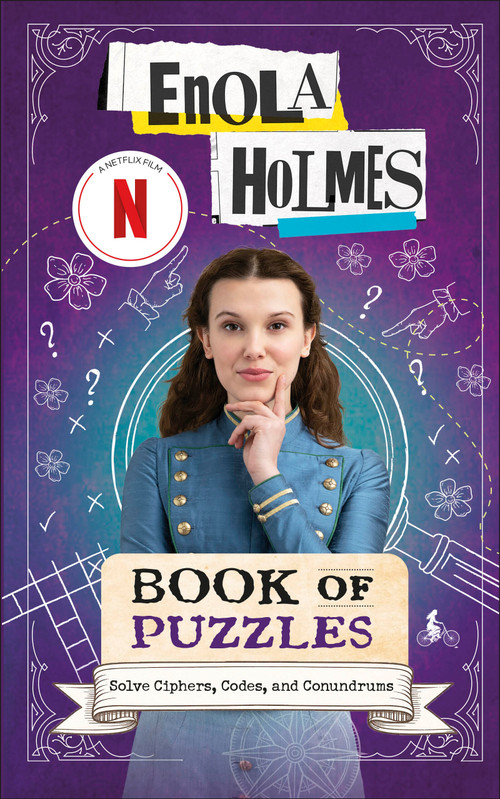 Enola Holmes Book of Puzzles (Solve Ciphers, Codes and Conundrums) by Gareth Moore, Laura Jayne Ayres, 9798217315369