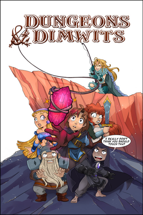 Dungeons & Dimwits: Volume 1 (First Fails) by James Mascia, Kodaris, 9798902715221