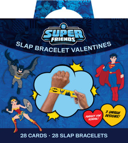DC: Super Friends Slap Bracelet Valentines (School Valentines) by Insight Editions, 9798337405339