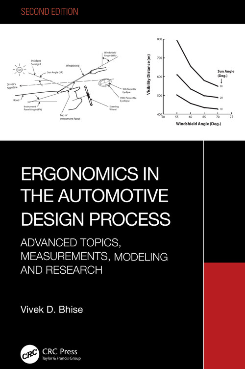Ergonomics in the Automotive Design Process (Advanced Topics, Measurements, Modeling and Research) by Vivek D. Bhise, 9781032779652