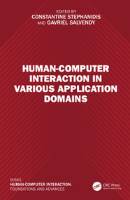 Human-Computer Interaction in Various Application Domains by Constantine Stephanidis, Gavriel Salvendy, 9781032791395