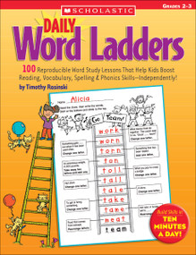 Daily Word Ladders: Grades 2-3 by Timothy V. Rasinski, 9780439513838