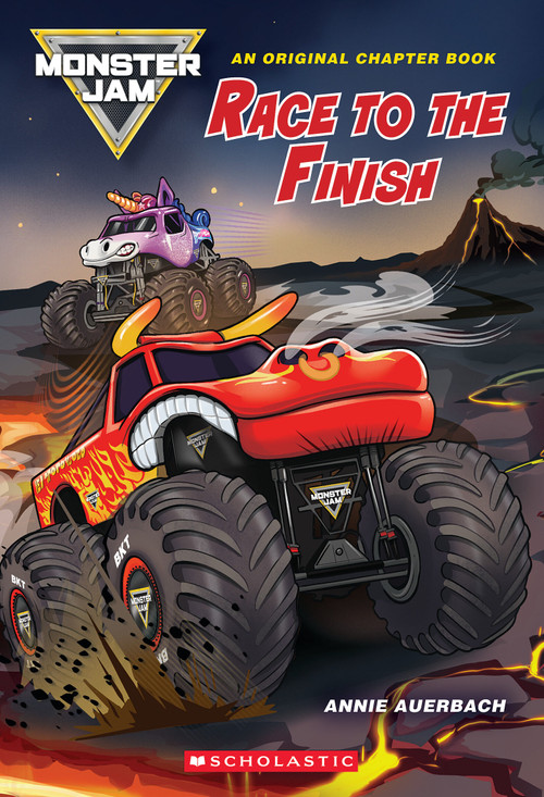 Race to the Finish (Monster Jam Chapter Book #1) by Annie Auerbach, Jared MacPherson, 9798225063061