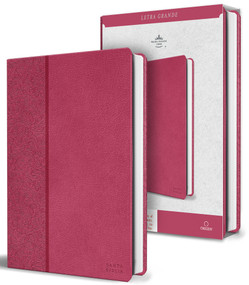 Biblia RVR 1960 letra grande tamaño manual, Símil piel rosada, edición económica / Spanish Bible RVR 1960 Handy Size Large Print Pink Leathersoft, by Reina Valera Revisada 1960, 9798890988232