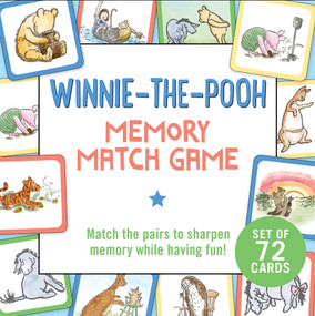 Winnie-the-Pooh Memory Match Game (set of 72 cards) by Ernest H. Shepard, Peter Pauper Press Inc., 9781441348456