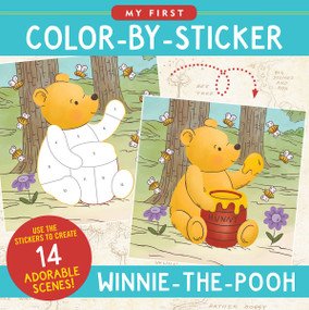 My First Color-by-Sticker Book - Winnie-the-Pooh (14 scenes) by Peter Pauper Press Inc., 9781441348593