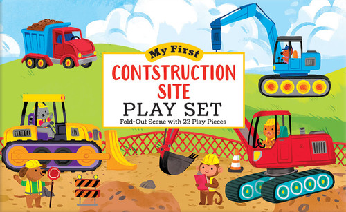 Construction Site Fold-Out Play Set (Includes 22 durable play pieces for endless fun) by Kathryn Selbert, Peter Pauper Press Inc., 9781441347688