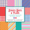 Stripes, Dots, and Plaids Patterned Paper Pack by Peter Pauper Press Inc., 9781441349071