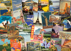 World Travel 1000-Piece Jigsaw Puzzle by Peter Pauper Press Inc., 9781441348630