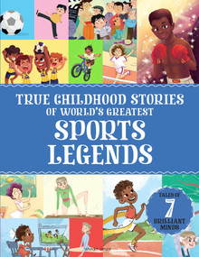 True Childhood Stories of World's Greatest: Sports Legends by Wonder House Books, 9789370893344
