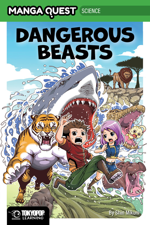 Manga Quest: Dangerous Beasts (Hardcover) by Shin Mikuni, 9781427889829