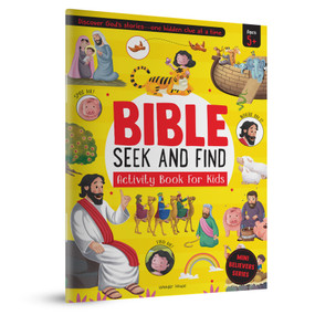 Bible Seek and Find Activity Book For Kids by Wonder House Books, 9789370896598