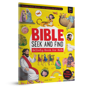Bible Seek and Find Activity Book For Kids by Wonder House Books, 9789370896598