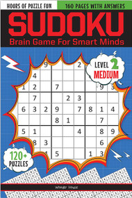 Sudoku - Brain Games For Smart Minds Level 2 Medium : Brain Booster Puzzles for Kids, 120+ Fun Games by Wonder House Books, 9789354403354