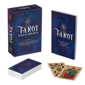 Tarot Book & Card Deck (Includes a 78-Card Marseilles Deck and a 160-Page Illustrated Book) by Alice Ekrek, 9781398801905