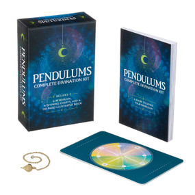 Pendulums Complete Divination Kit (A Pendulum, 8 Divining Charts and a 128-Page Illustrated Book) by Emily Anderson, 9781398808546