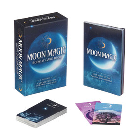 Moon Magic Book & Card Deck (Includes a 50-Card Deck and a 128-Page Guide Book) by Marie Bruce, 9781398815018