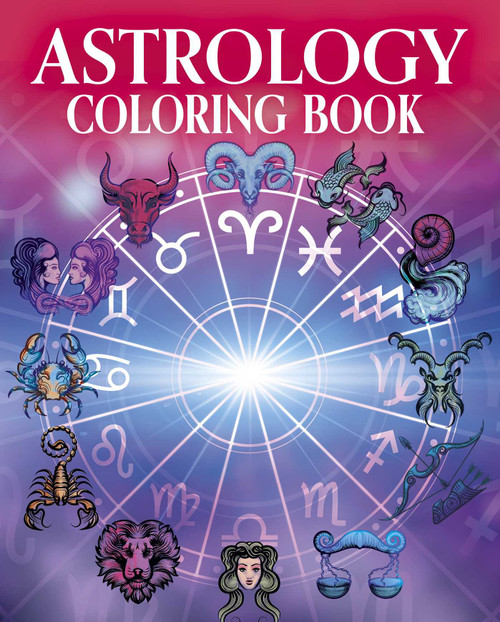 Astrology Coloring Book by Tansy Willow, 9781398830172