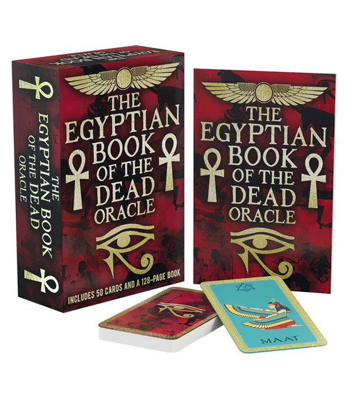 The Egyptian Book of the Dead Oracle (Includes 50 Cards and a 128-page Book) by Marie Bruce, 9781398833067