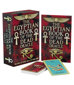 The Egyptian Book of the Dead Oracle (Includes 50 Cards and a 128-page Book) by Marie Bruce, 9781398833067