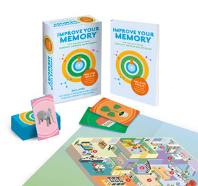 Improve Your Memory (With the Astonishing Memory Palace Technique: Includes 52 Cards, 64-page Book, and a Fold-out Memory Map Poster) by Nelson Dellis, 9781398843516