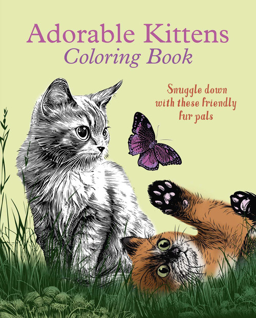 Adorable Kittens Coloring Book (Snuggle Down with these Friendly Fur Pals) by Tansy Willow, 9781398843868