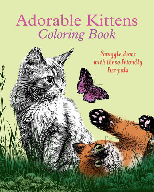 Adorable Kittens Coloring Book (Snuggle Down with these Friendly Fur Pals) by Tansy Willow, 9781398843868