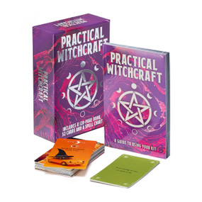 Practical Witchcraft Book & Card Deck (Includes 128-page book, 52 cards and a spell chart) by Marie Bruce, 9781398844544