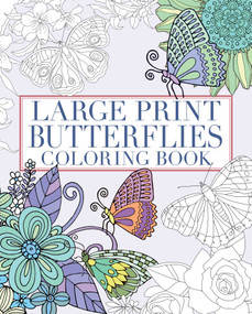 Large Print Butterflies Coloring Book by Tansy Willow, 9781398844902