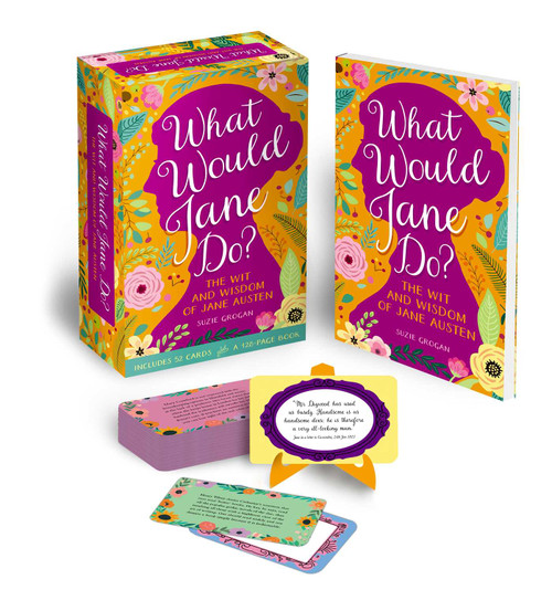What Would Jane Do? (The Wit and Wisdom of Jane Austen: Book and Card Deck) by Suzie Grogan, 9781398858664