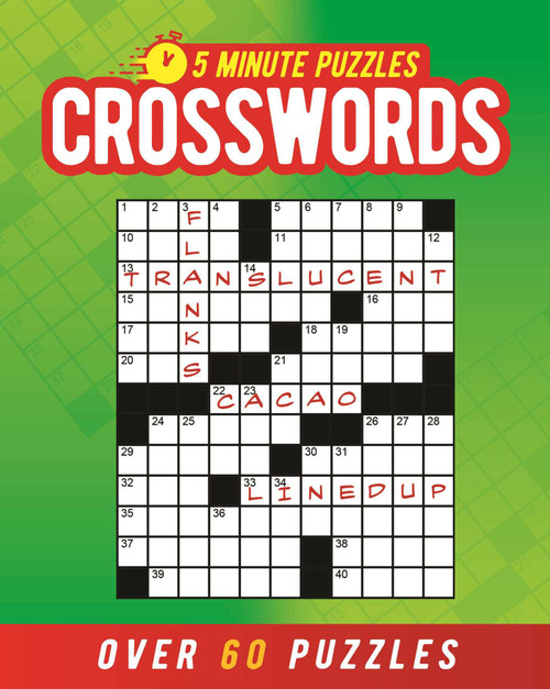 5 Minute Puzzles: Crosswords (Over 60 Puzzles) by Eric Saunders, 9781398859203
